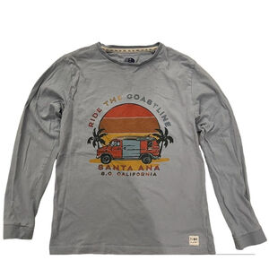 Denim & Flower Ride The Coastline Santa Ana CA Boy's T-shirt